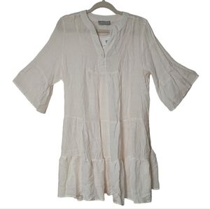 Belongsci Cream Swim Cover Up Size L ~ NWT
